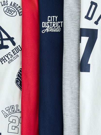 5-pack Cotton T-shirts