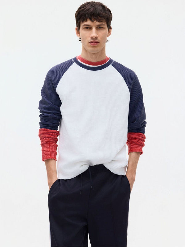 Regular Fit Waffled Jersey T-shirt