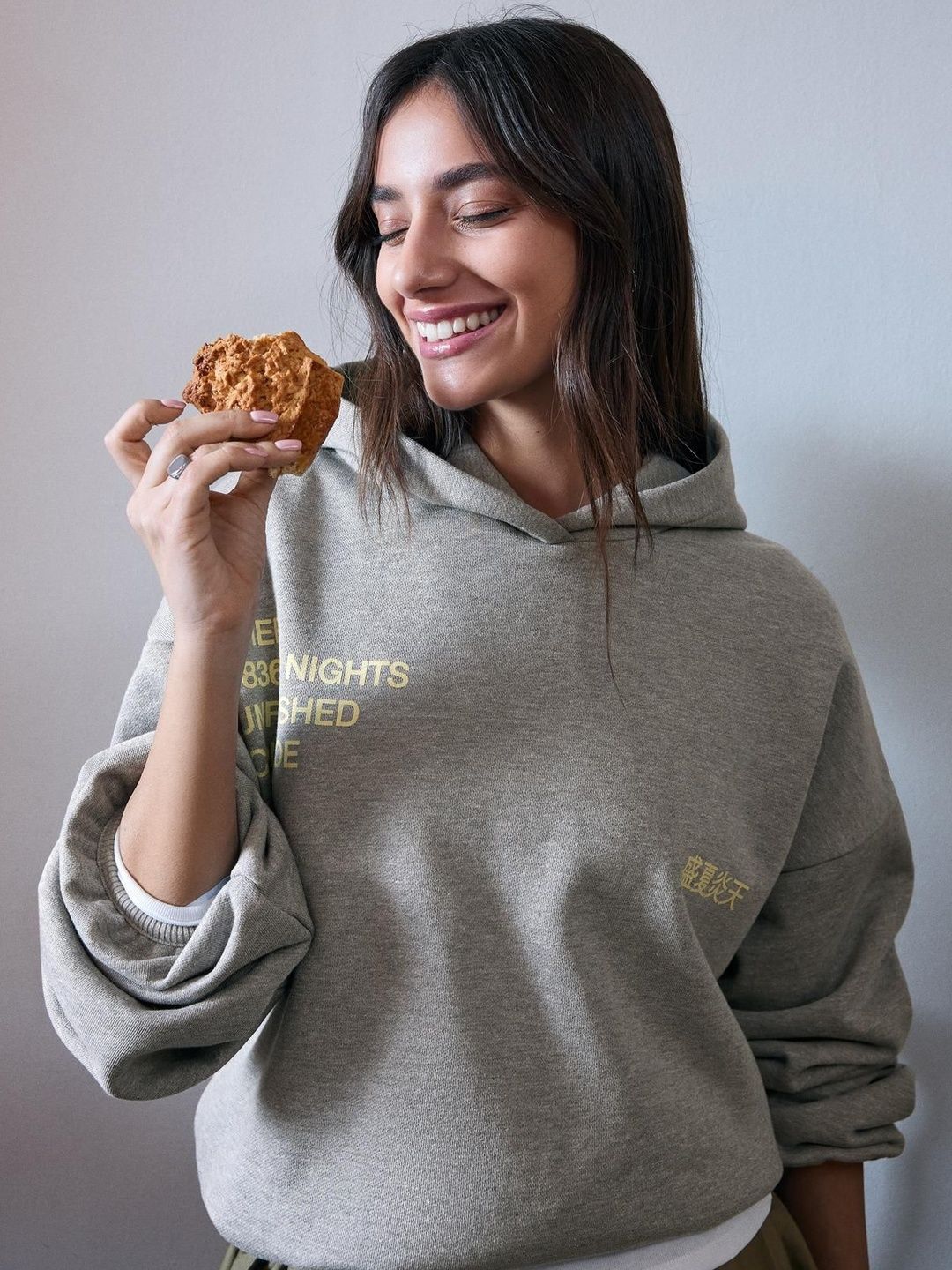 Printed hoodie