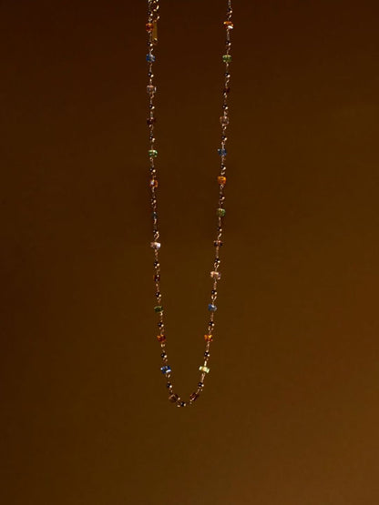 SALTY Pack of 2 Men Tribal Boho Beaded Chain