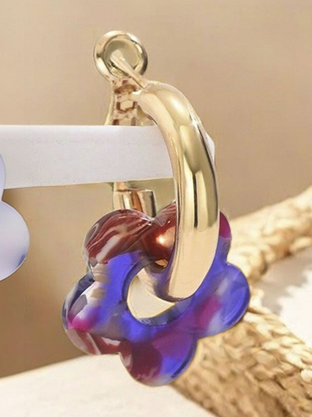 Circular Hoop Earrings