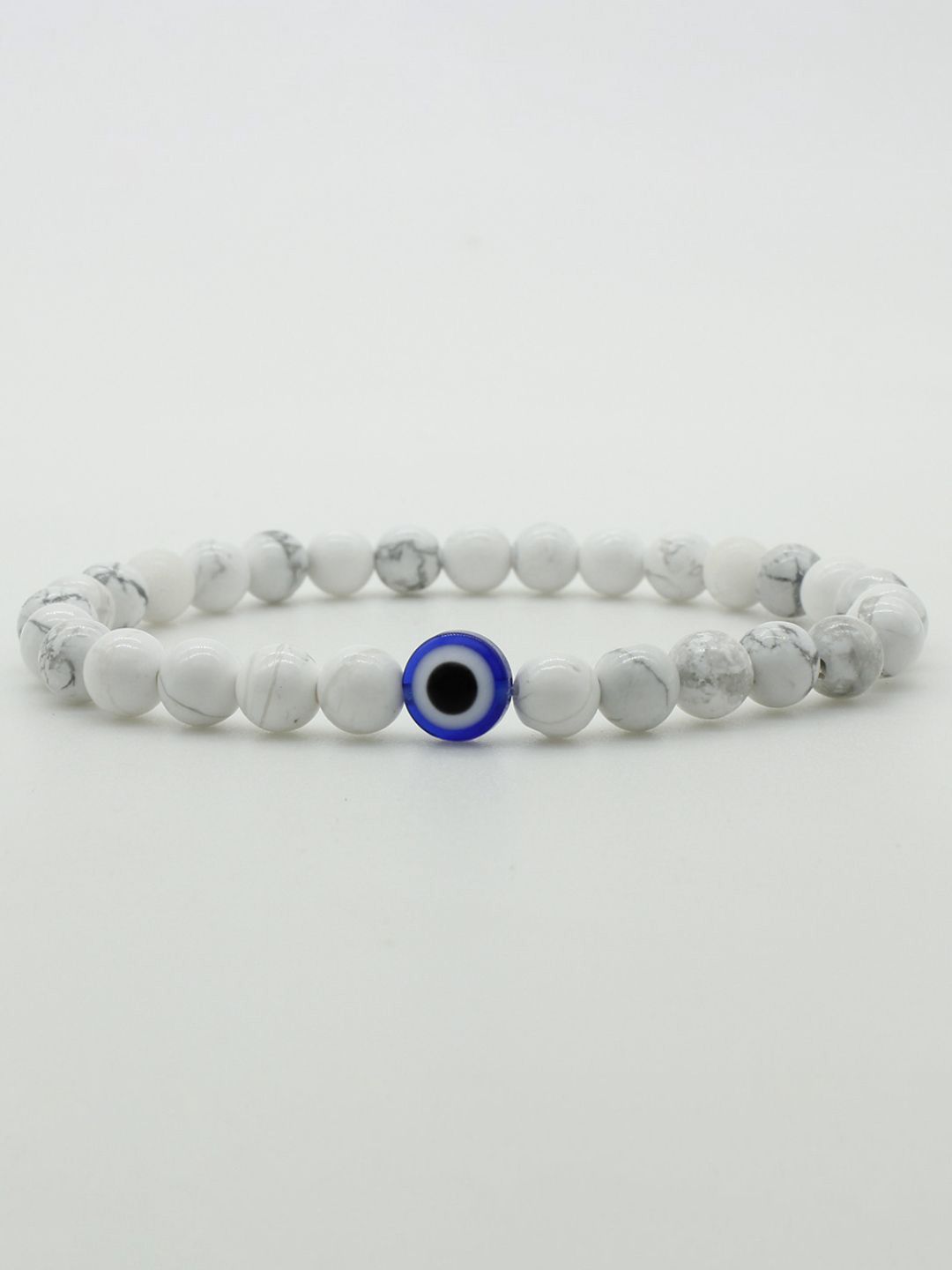 SALTY Pack of 2 Men Protective Evil Eye Natural Stone Band