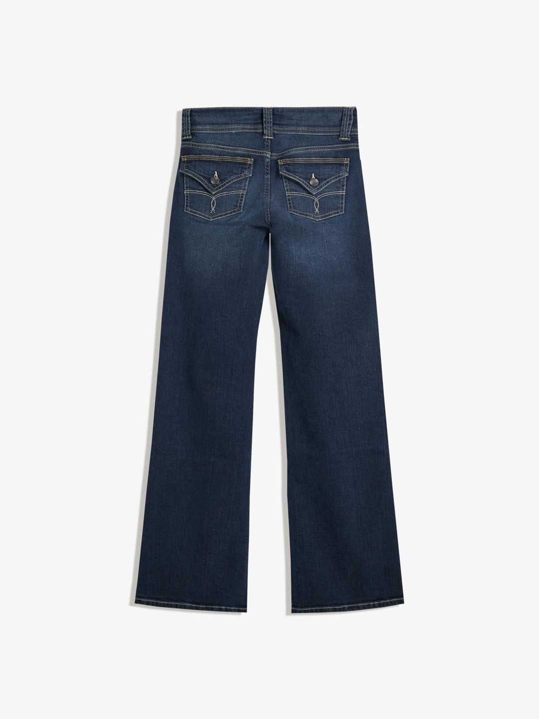 Women Jeans bootcut flaps