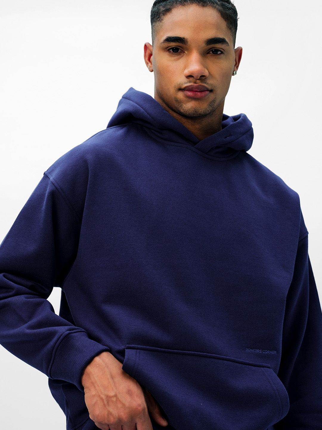Men Wear A Hug Oversized Hooded Sweatshirt