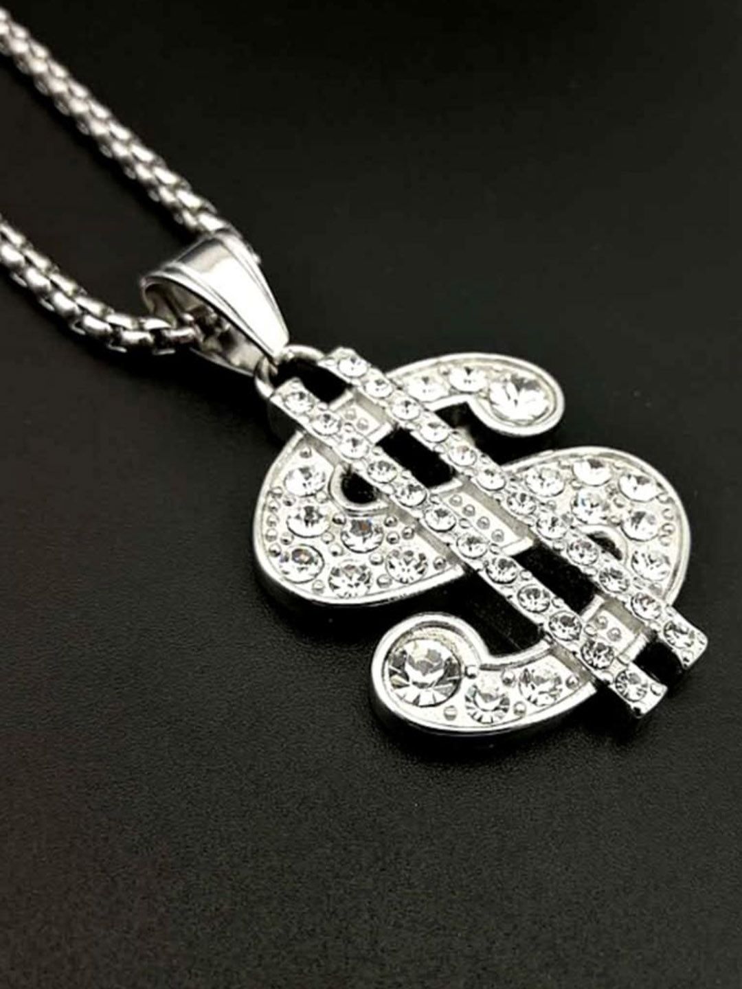 SALTY Men Stainless Steel Pendant with Chains