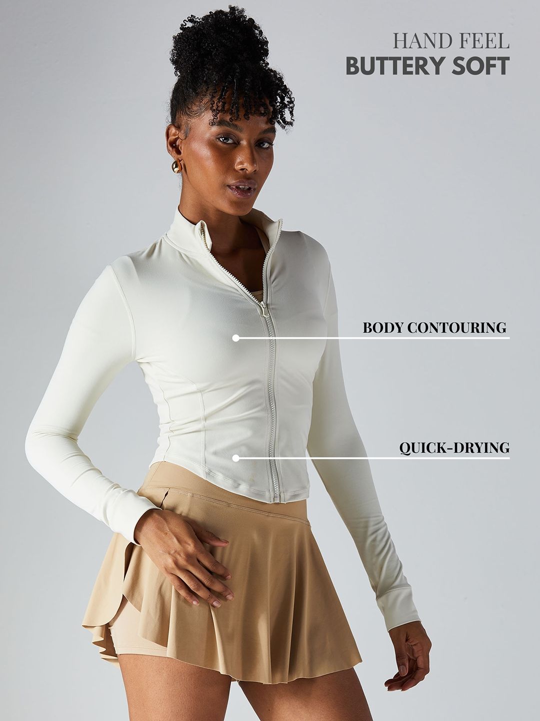 Ivory Sculptor Jacket