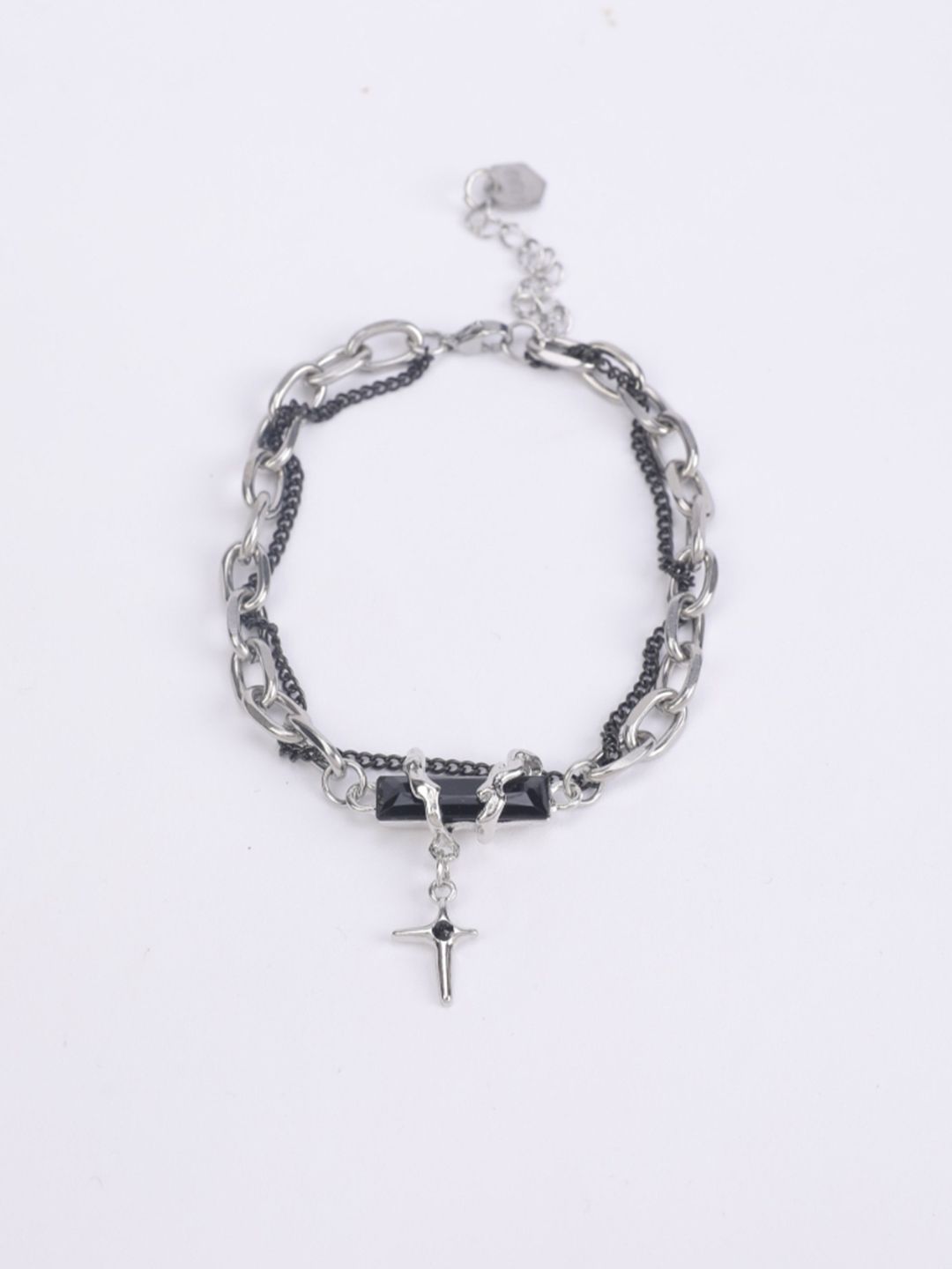 SALTY Men Stainless Steel Link Bracelet