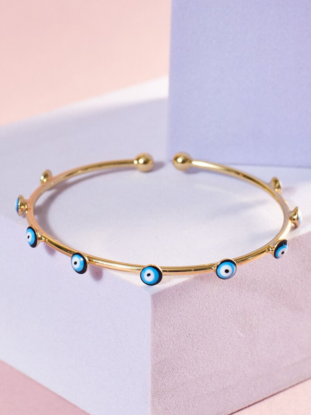 SALTY Women Gold-Plated Bangle-Style Bracelet