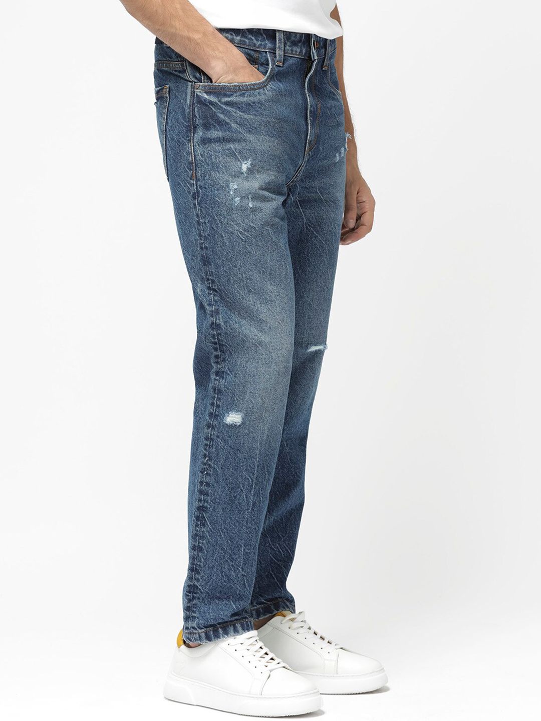 Men Callip Slim Fit Cotton Jeans