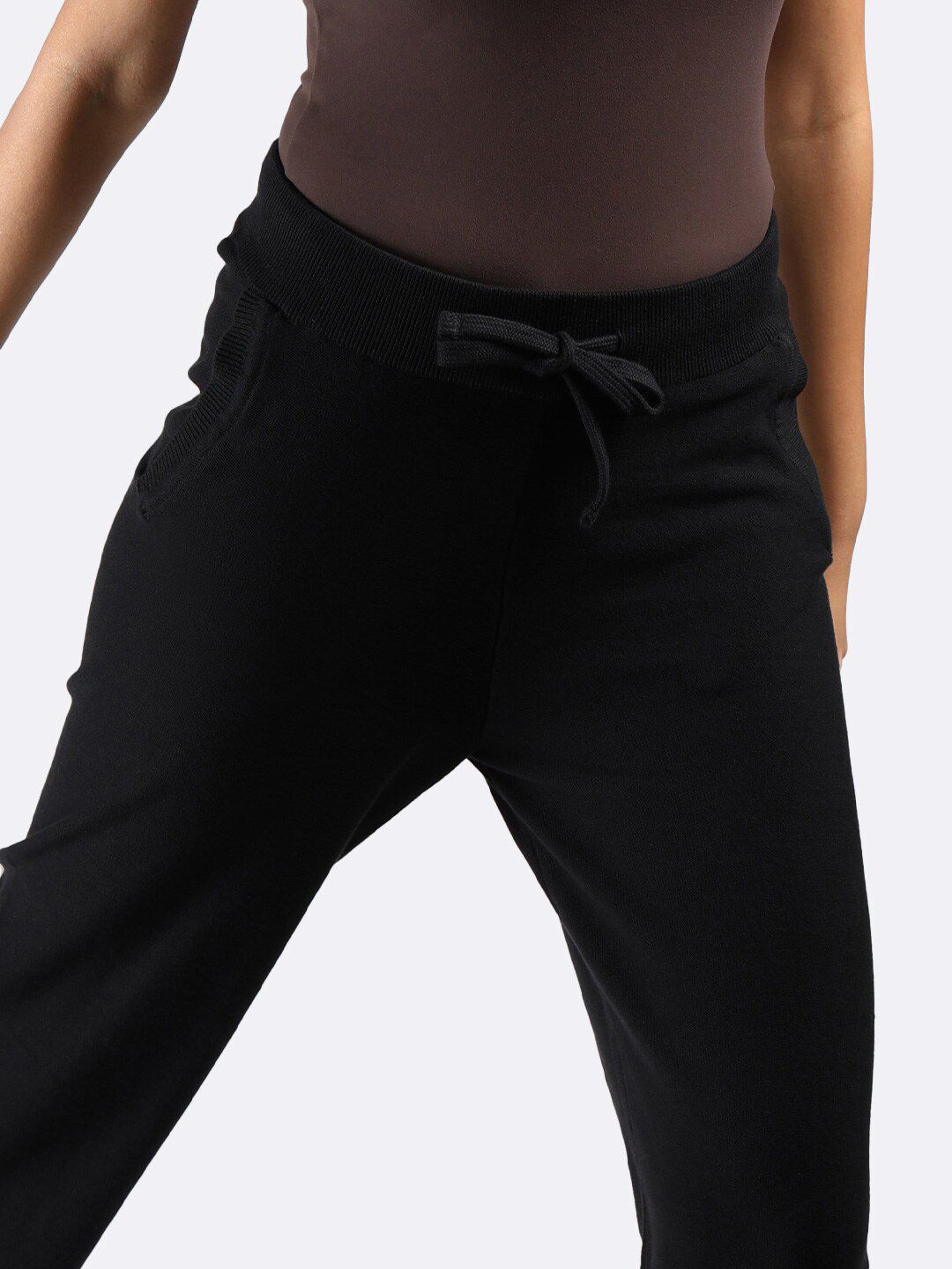Women Move All Day Plus Size Relaxed-Fit Pure Cotton Trackpants