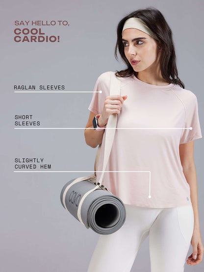 Blush Overlap Tee