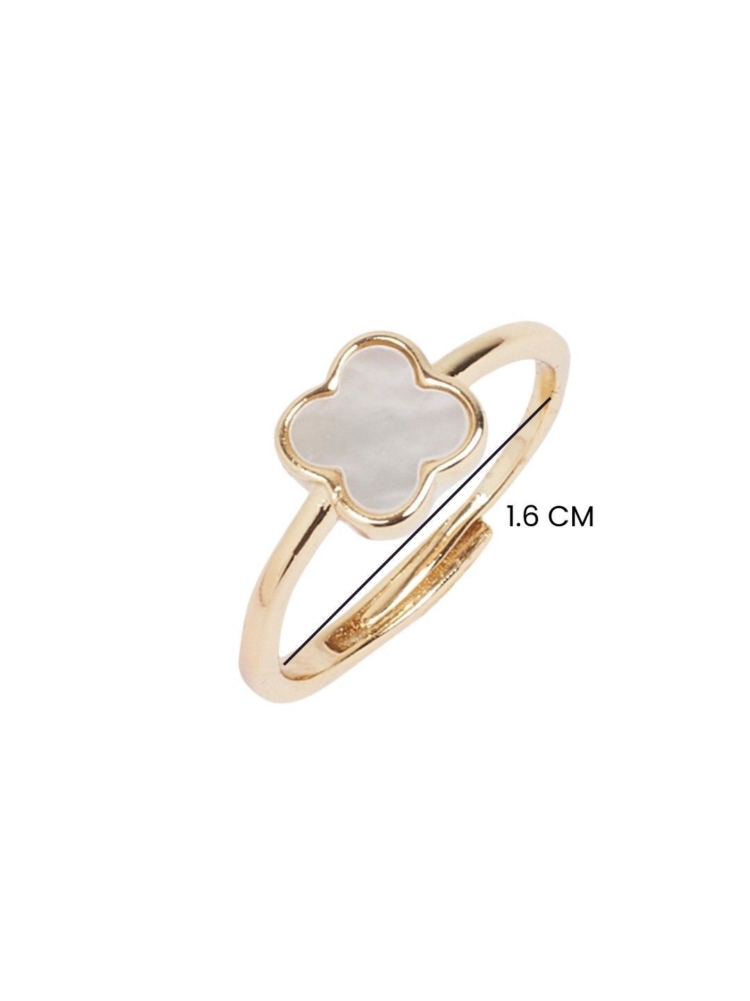 SALTY Gold-Plated Finger Ring