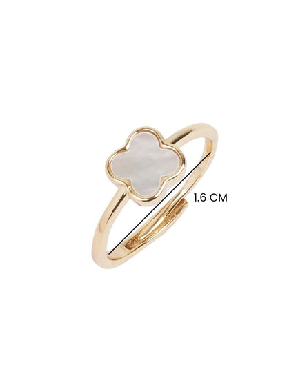 SALTY Gold-Plated Finger Ring