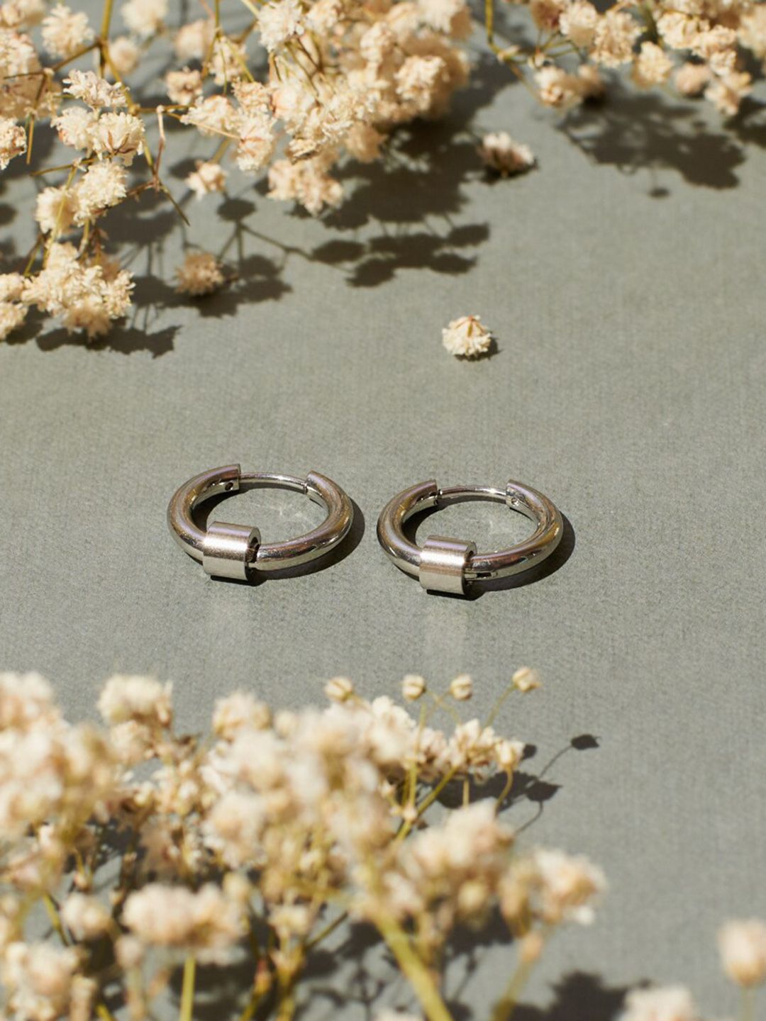 SALTY Men Circular Hoop Earrings
