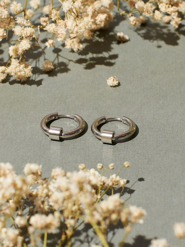 SALTY Men Circular Hoop Earrings