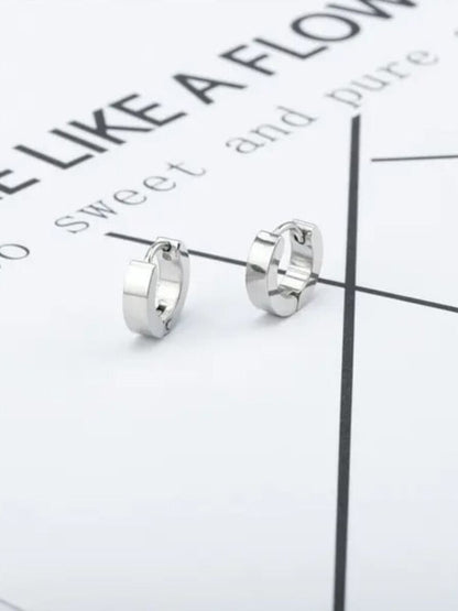 SALTY Men Contemporary Hoop Earrings