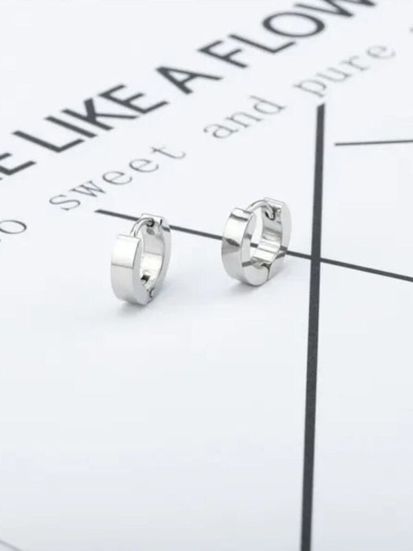 SALTY Men Contemporary Hoop Earrings