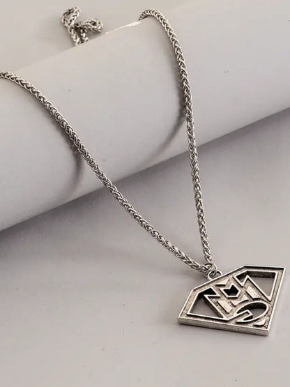 SALTY Men Silver-Toned Chain