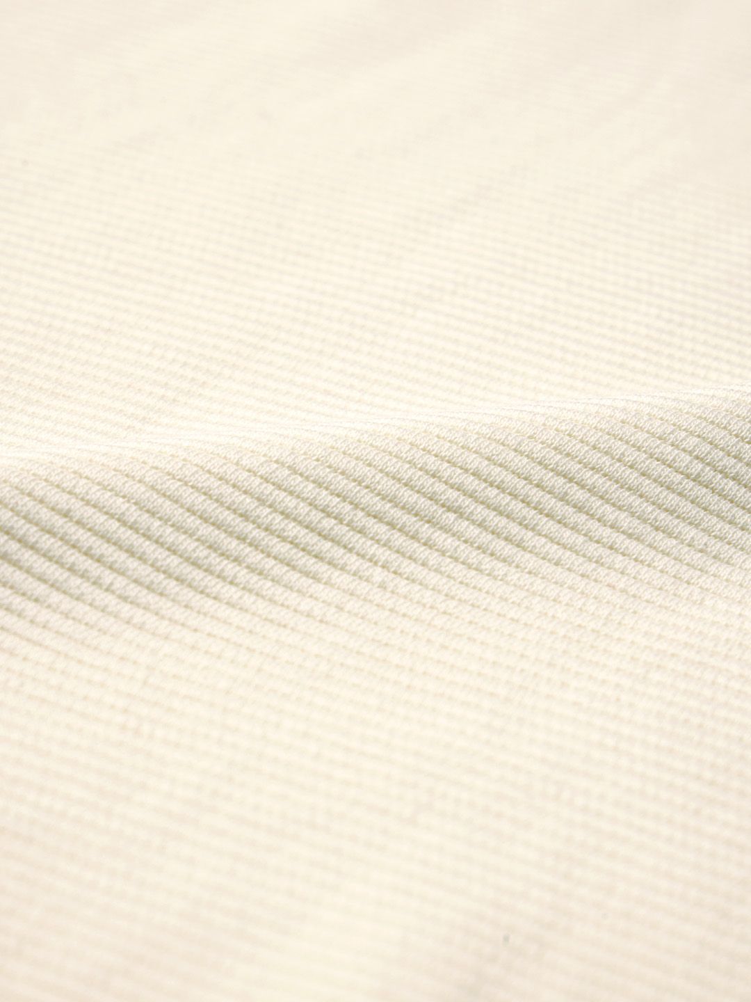 Oversized Solid Off White Polos T-Shirt