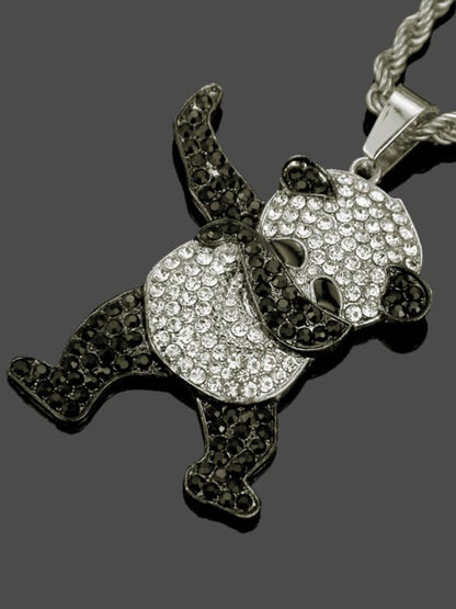 SALTY Men Dab Panda Stainless Steel Chain with Pendant