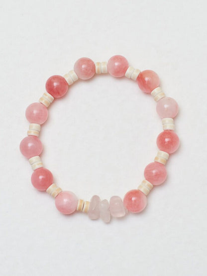 SALTY Women Crystals Studded Elasticated Bracelet