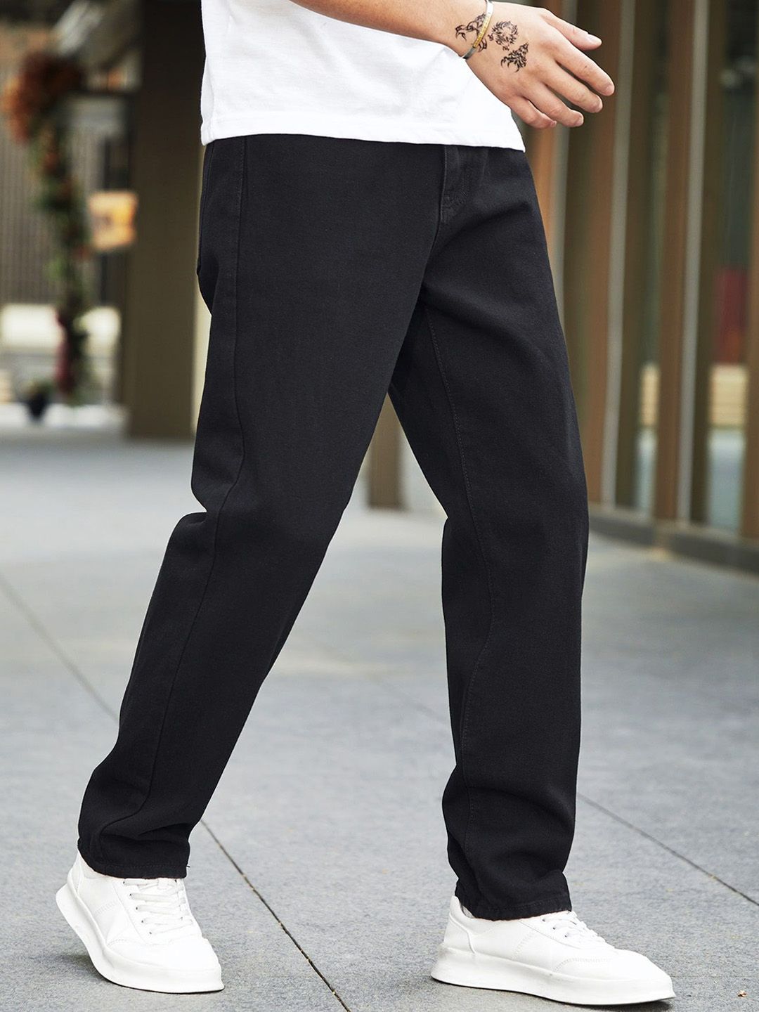 Men Regular Fit Mid-Rise Stretchable Jeans