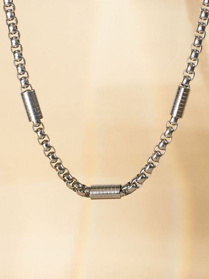 SALTY Stainless Steel Molten Necklace