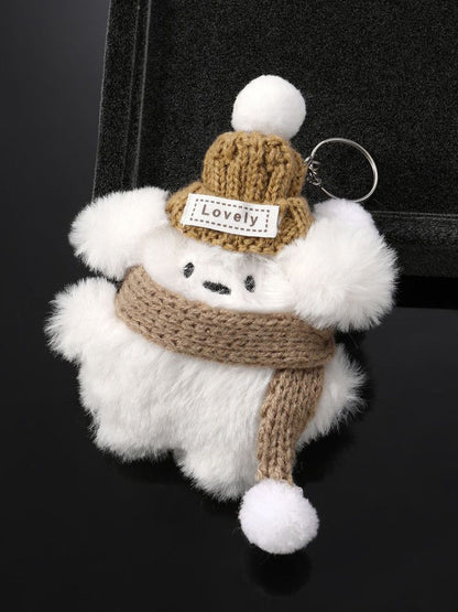 SALTY Plush Snowbark Dog Bag Charm