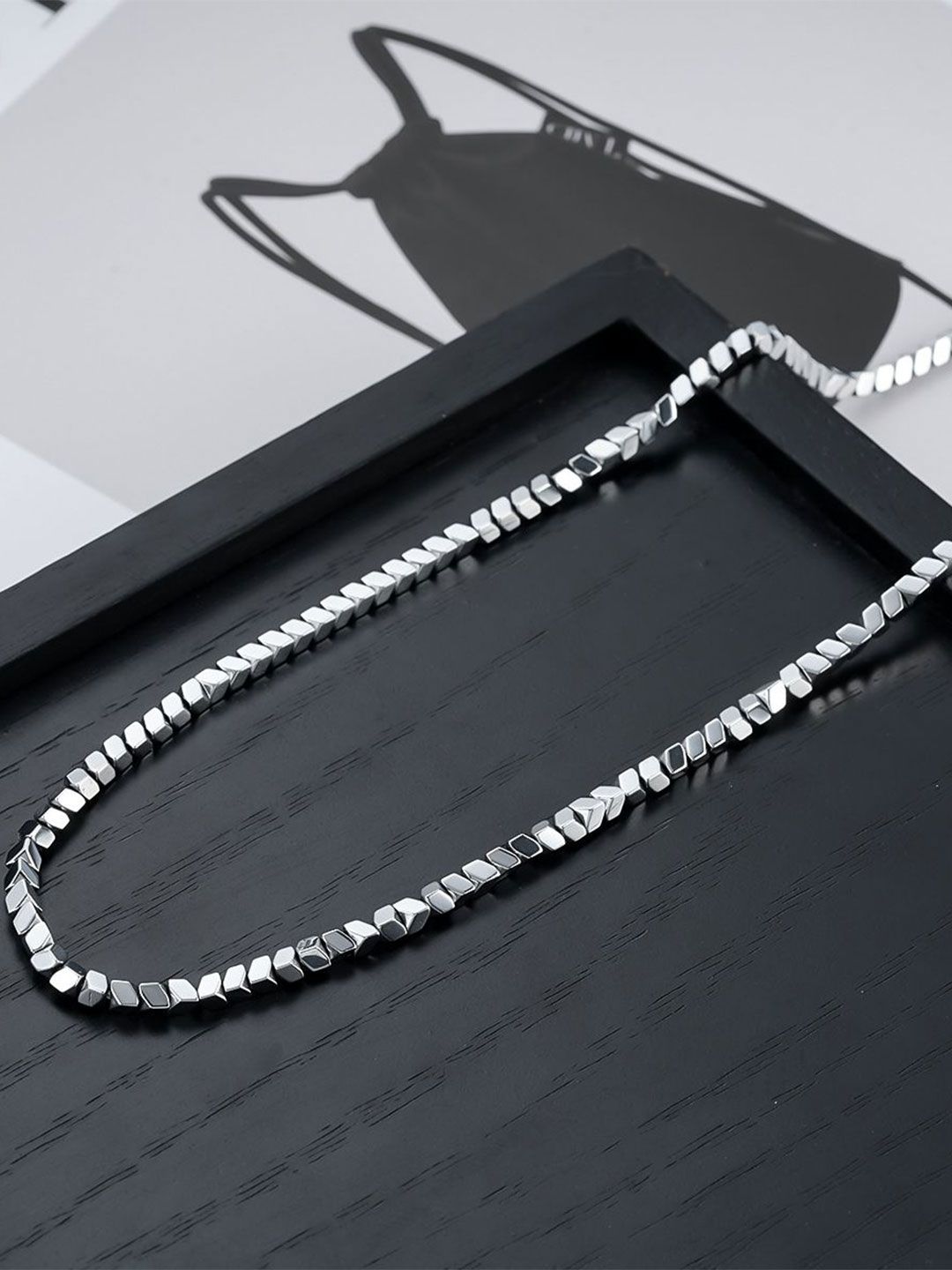Stainless Steel Silver-Plated Chain