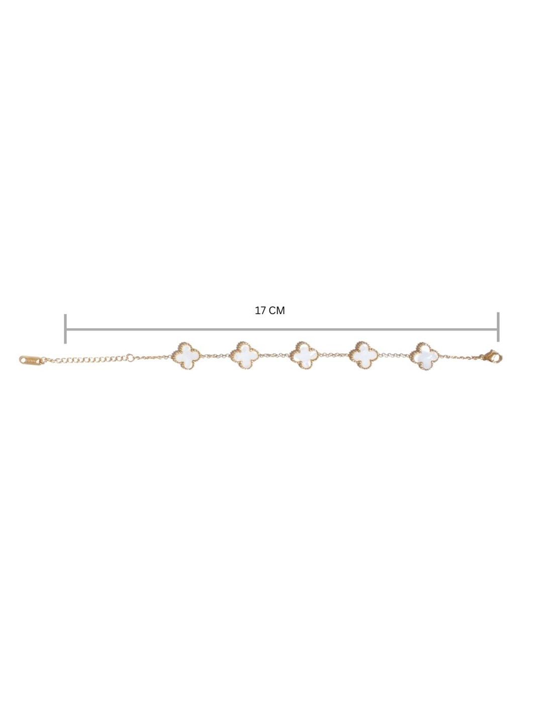 SALTY Women Victorian Clover Adjustable Bracelet for Accessories for Everyday Wear