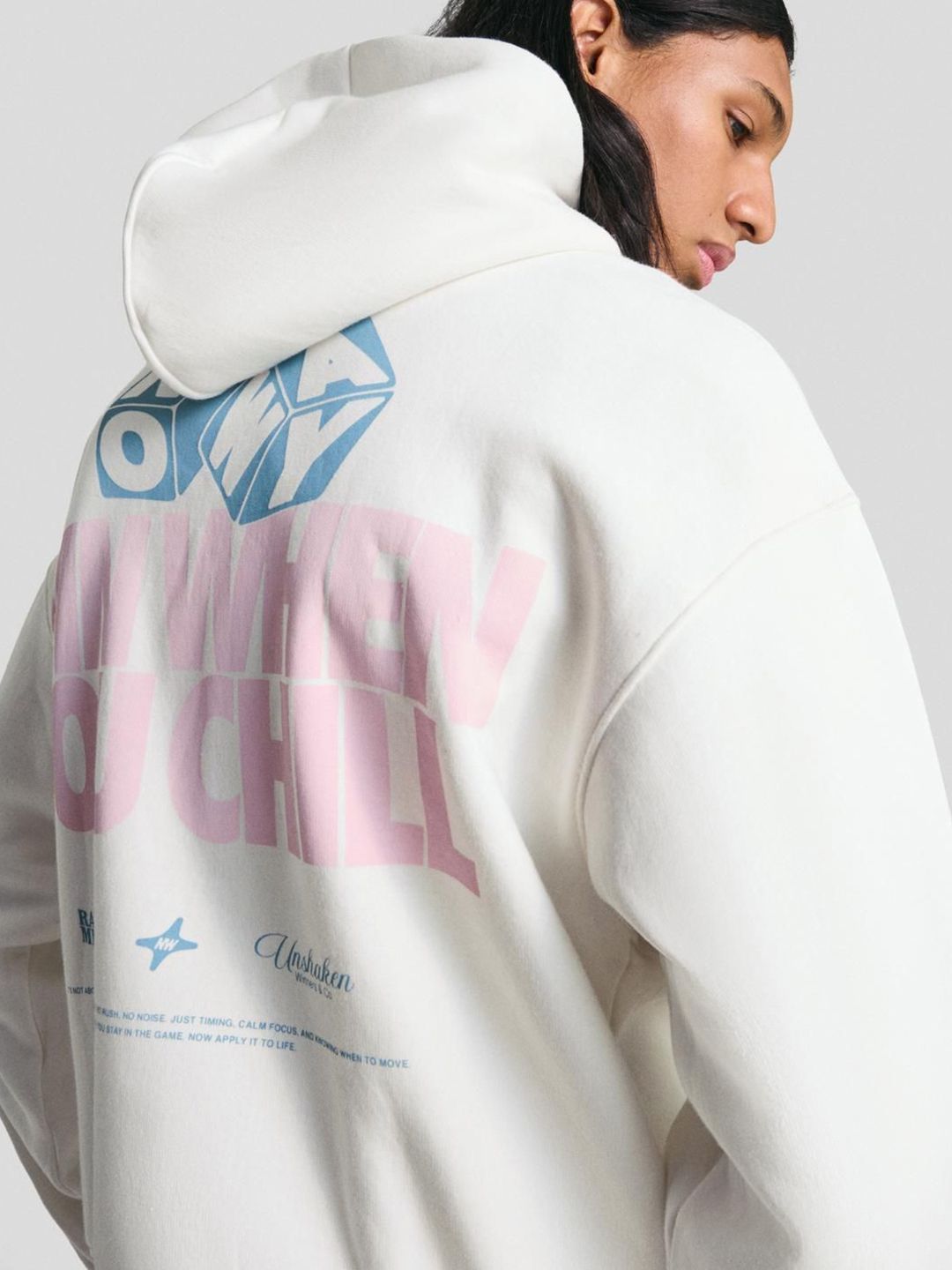 Printed hoodie