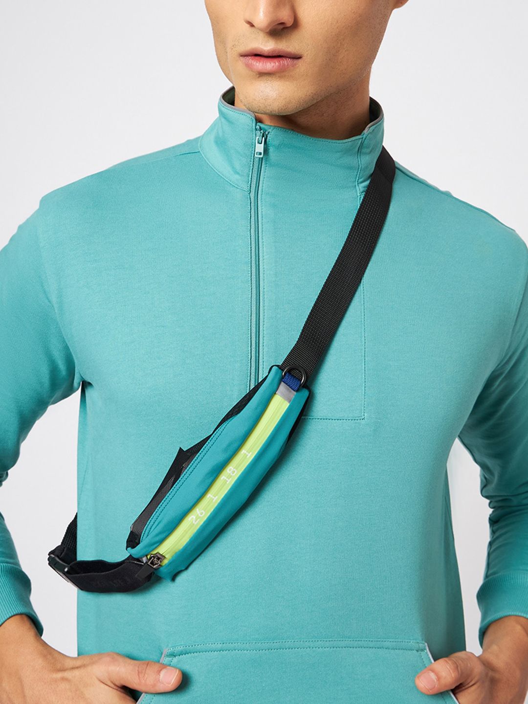 Men Ibiza Turquoise Reflex Sweatshirt