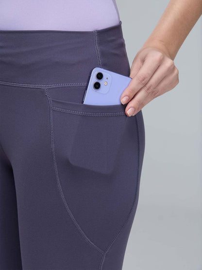 Women Mauve Sculpt Leggings