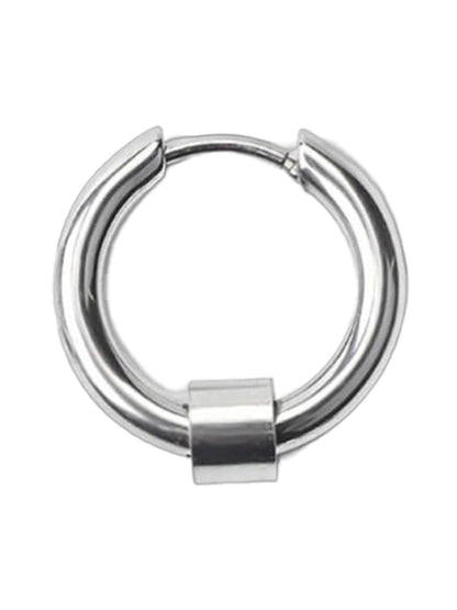 SALTY Men Circular Hoop Earrings