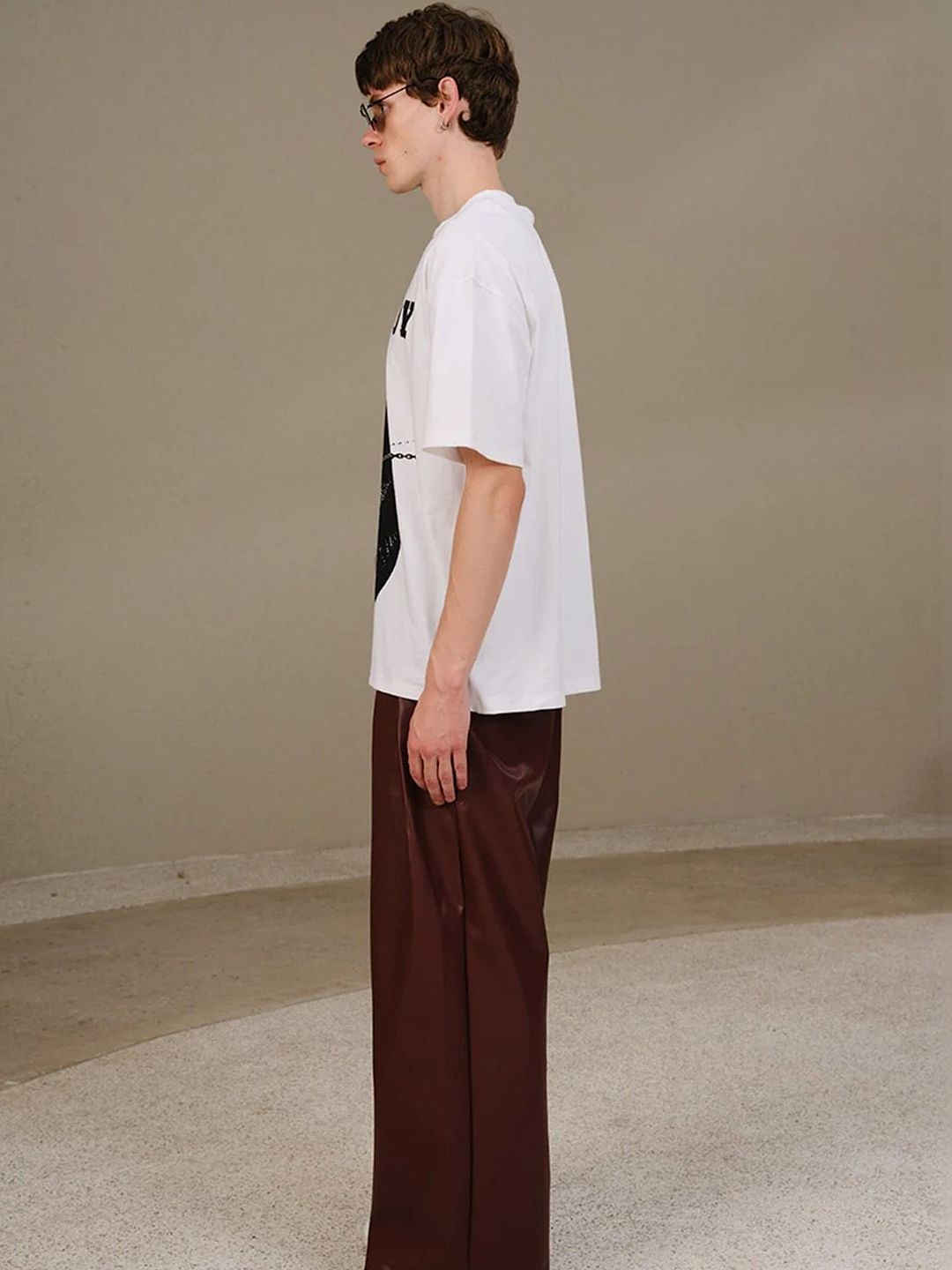 Men Raw Edge T-shirt