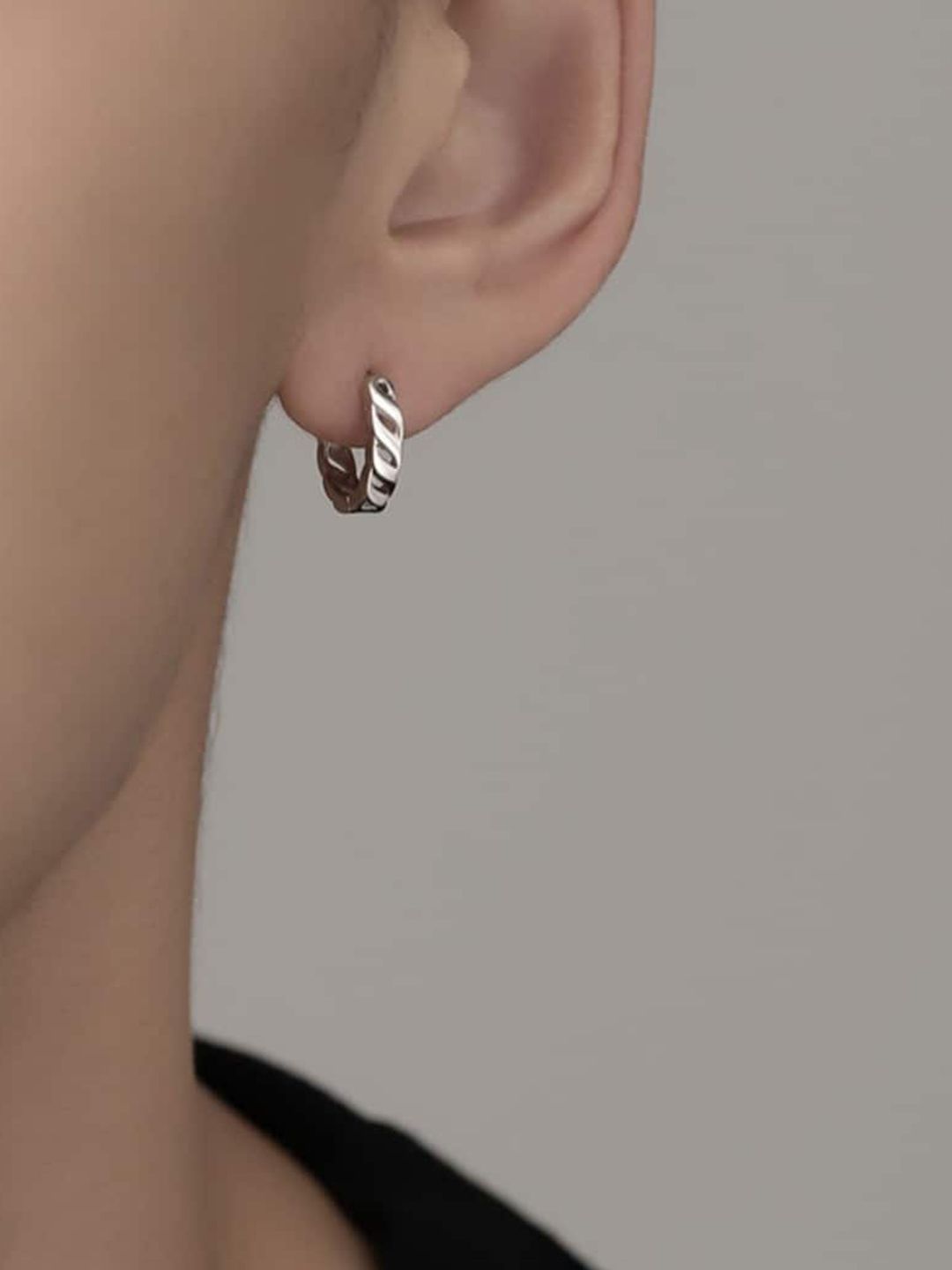 SALTY Stainless Steel Hoop Earrings