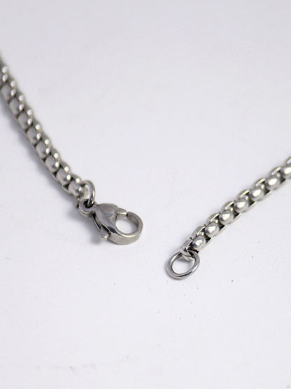 SALTY Men Stainless Steel Minimal Chain