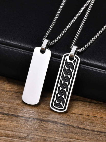 SALTY Men Gemini Apex Pendants With Chains