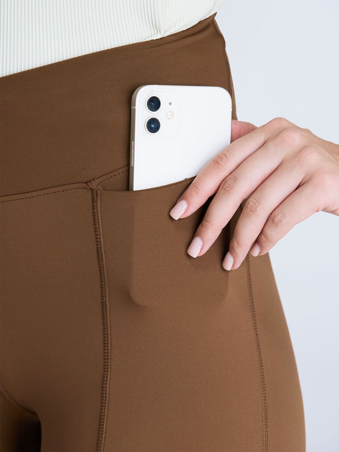 Brown Hourglass Snug Leggings