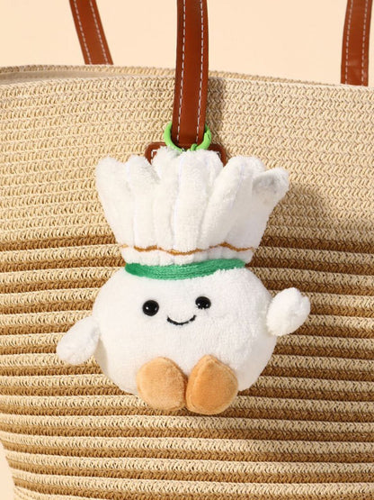 SALTY Cute Plush Shuttlecock Bag Charm
