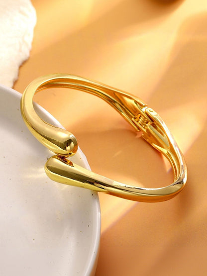 Women Gold-Plated Cuff Bracelet