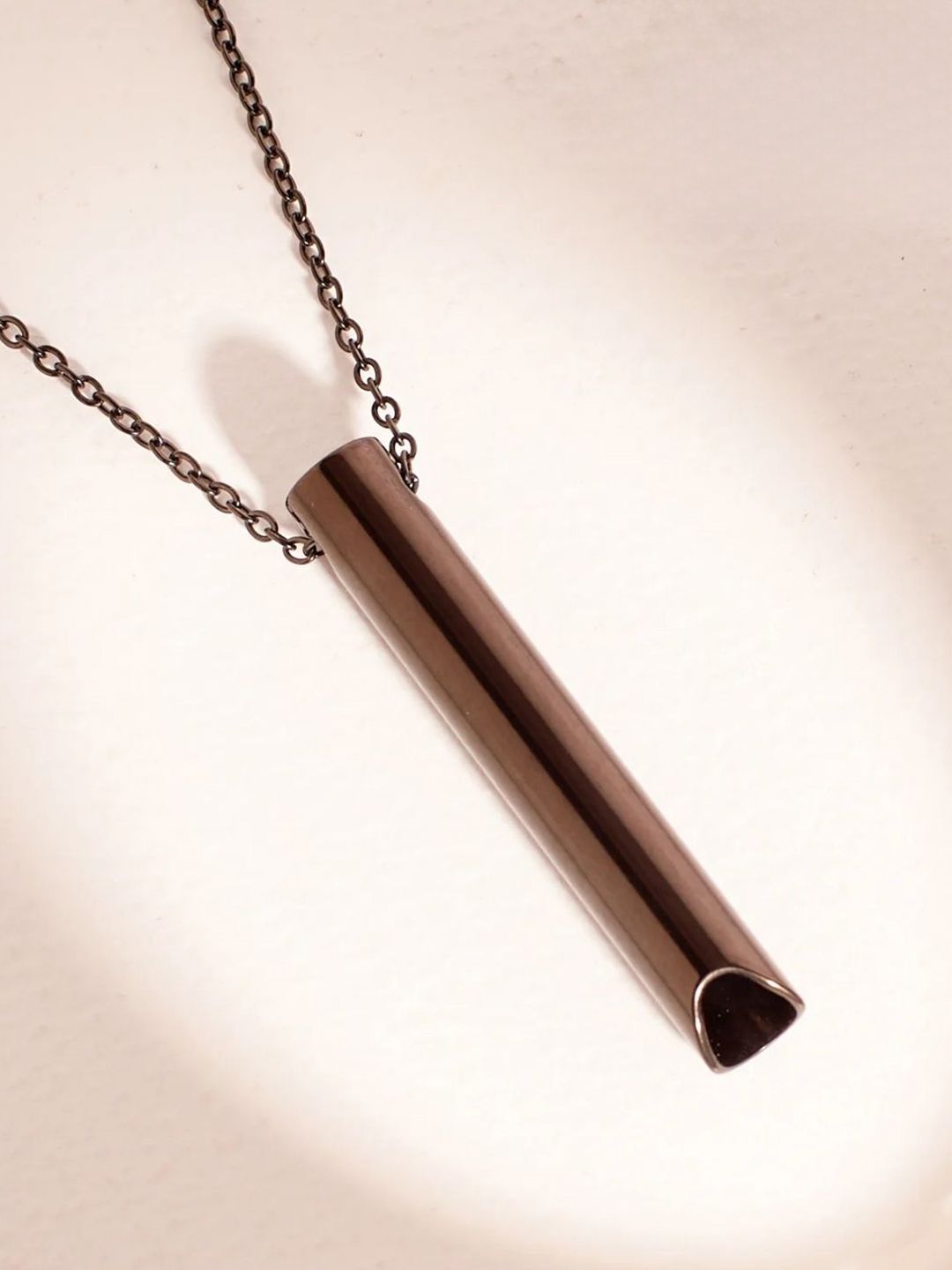 SALTY Pack of 2 Men Polished Prism Pendant