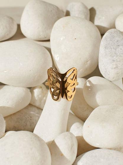 SALTY Women Butterfly Bliss Finger Ring