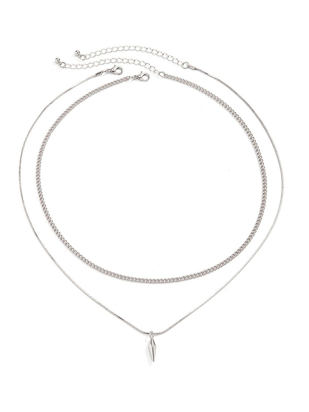 Silver-Plated Minimal Necklace