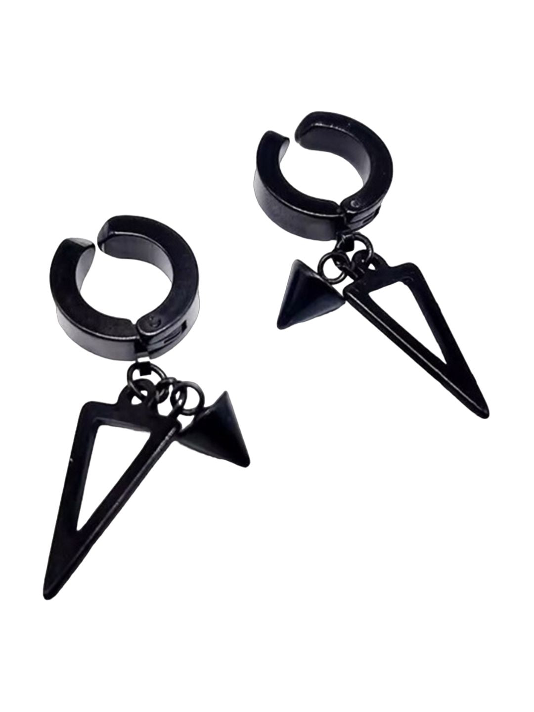 SALTY Men Contemporary Chic Hoop Earrings