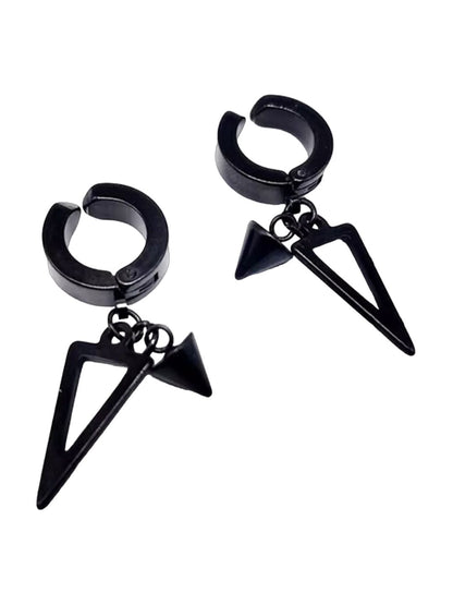 SALTY Men Contemporary Chic Hoop Earrings