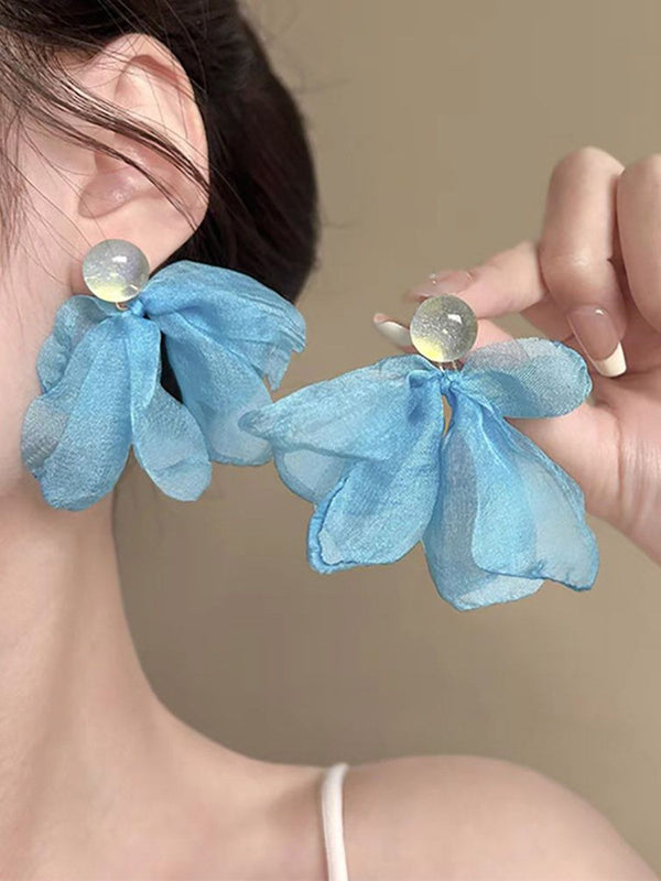 Floral Drop Earrings
