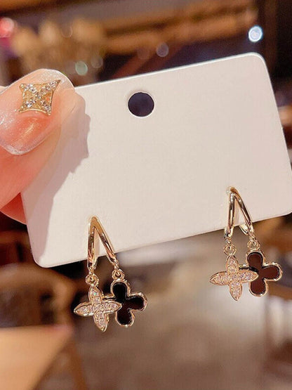 SALTY Gold-Plated Contemporary Studs Earrings
