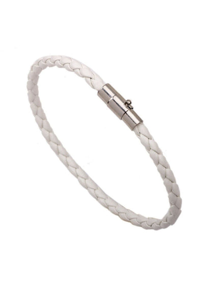 SALTY Men Leather Link Bracelet