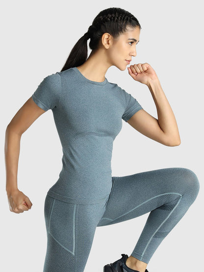 Self Design Compression T-shirt